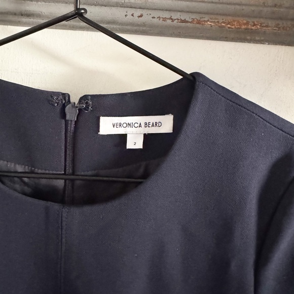 NEW Veronica Beard Navy Hayek Mini Dress 2 - Picture 5 of 7